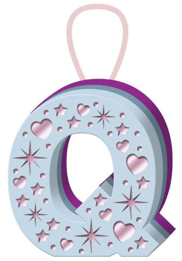 Picture of WOODEN PLAQUE - Q